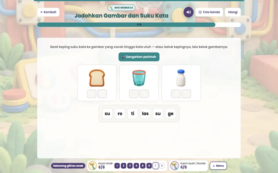 Screenshot anak level 7
