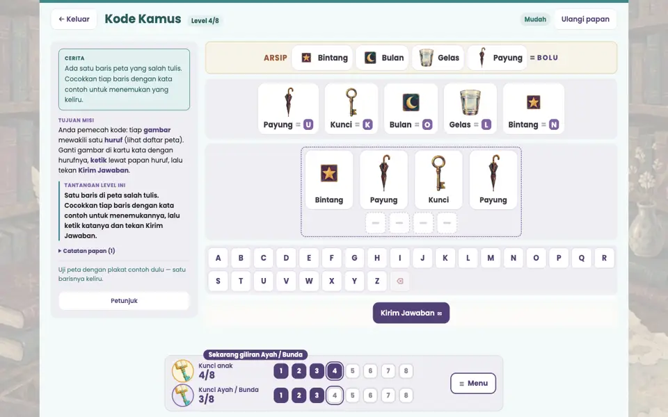 Screenshot ortu level 4