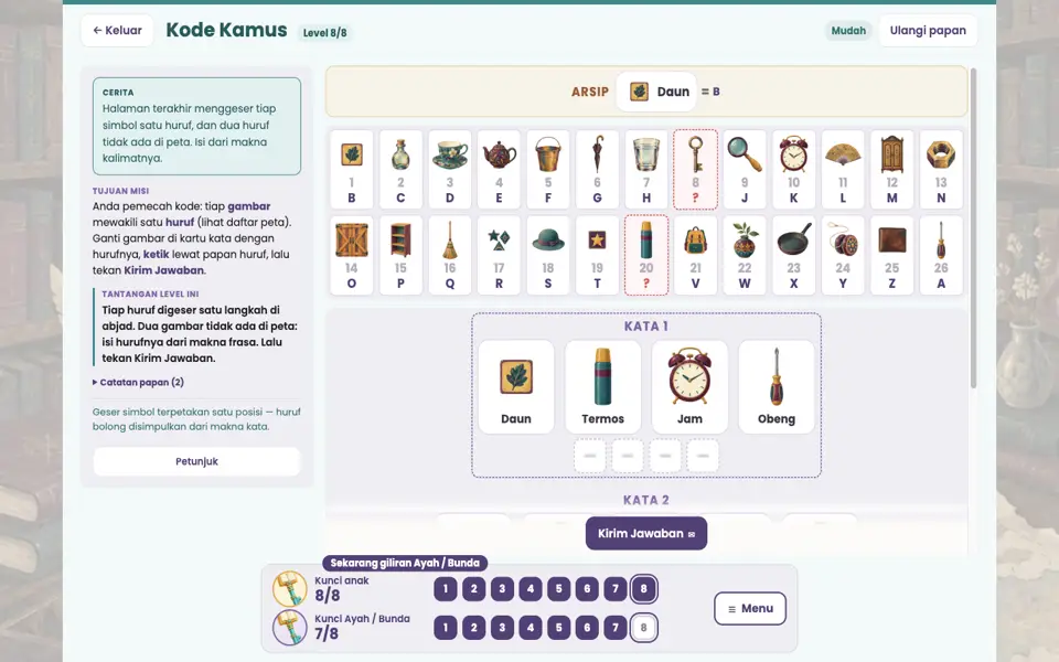Screenshot ortu level 8