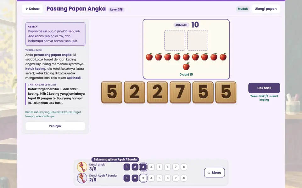 Screenshot ortu level 3