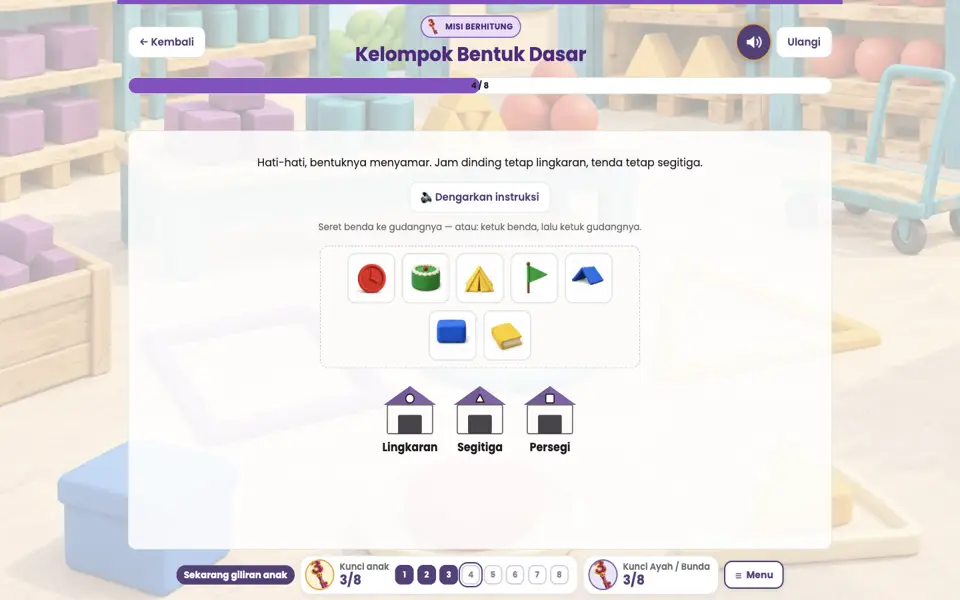Screenshot anak level 4