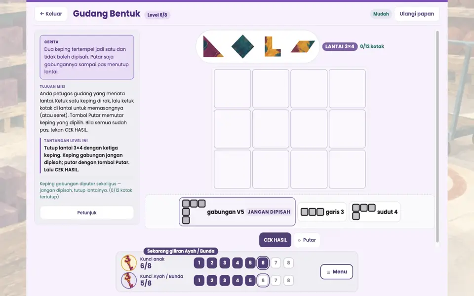Screenshot ortu level 6