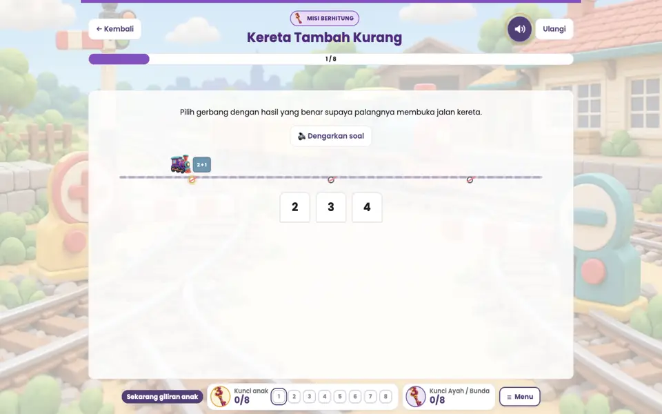 Screenshot anak level 1