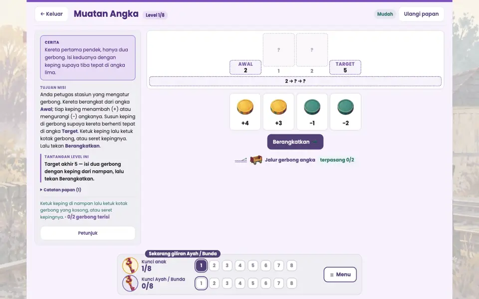 Screenshot ortu level 1