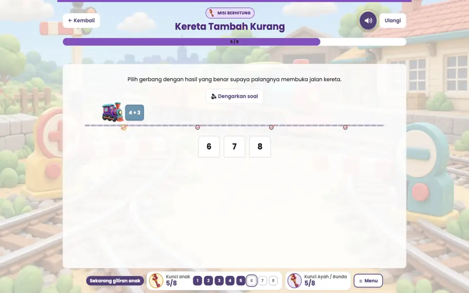Screenshot anak level 6