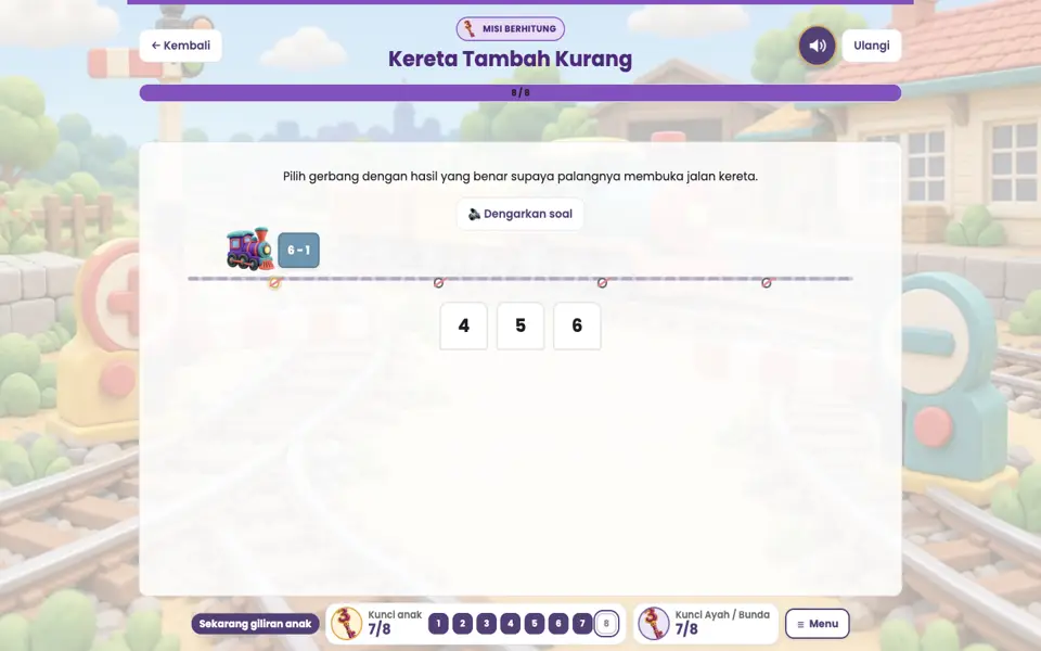 Screenshot anak level 8