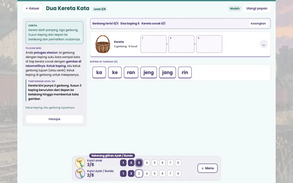 Screenshot ortu level 3