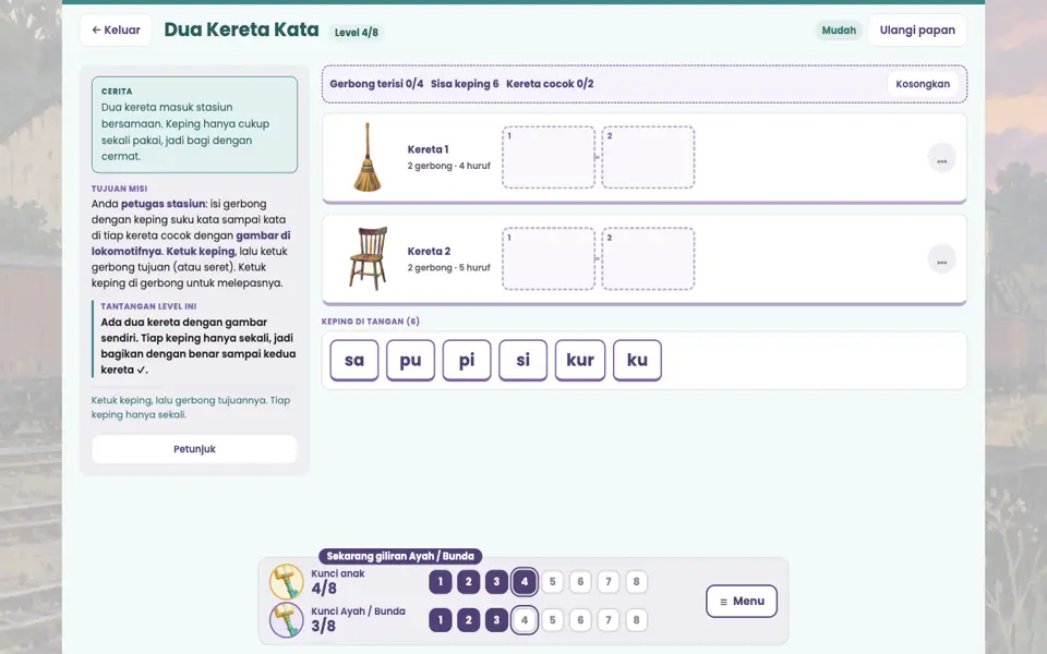 Screenshot ortu level 4