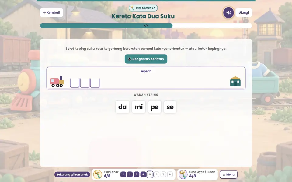 Screenshot anak level 5