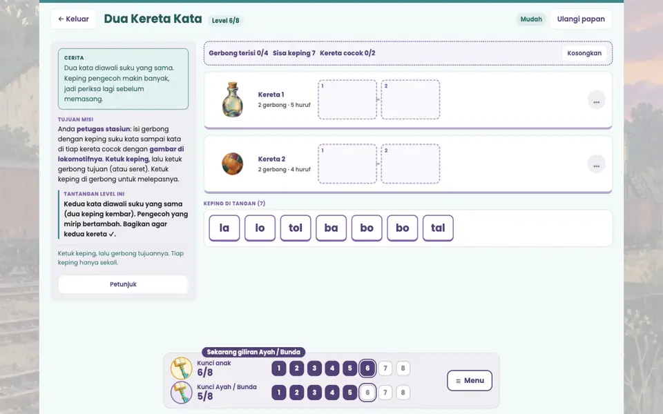 Screenshot ortu level 6