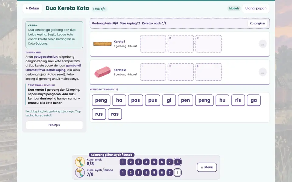 Screenshot ortu level 8