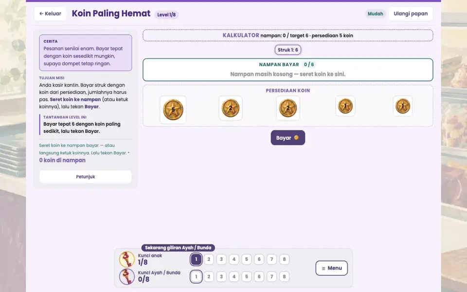 Screenshot ortu level 1