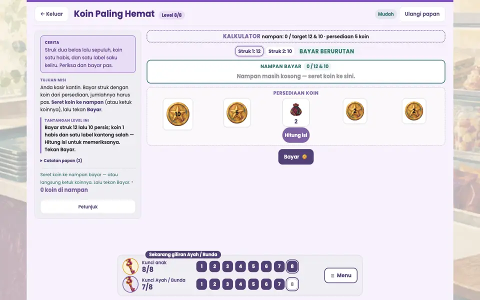 Screenshot ortu level 8