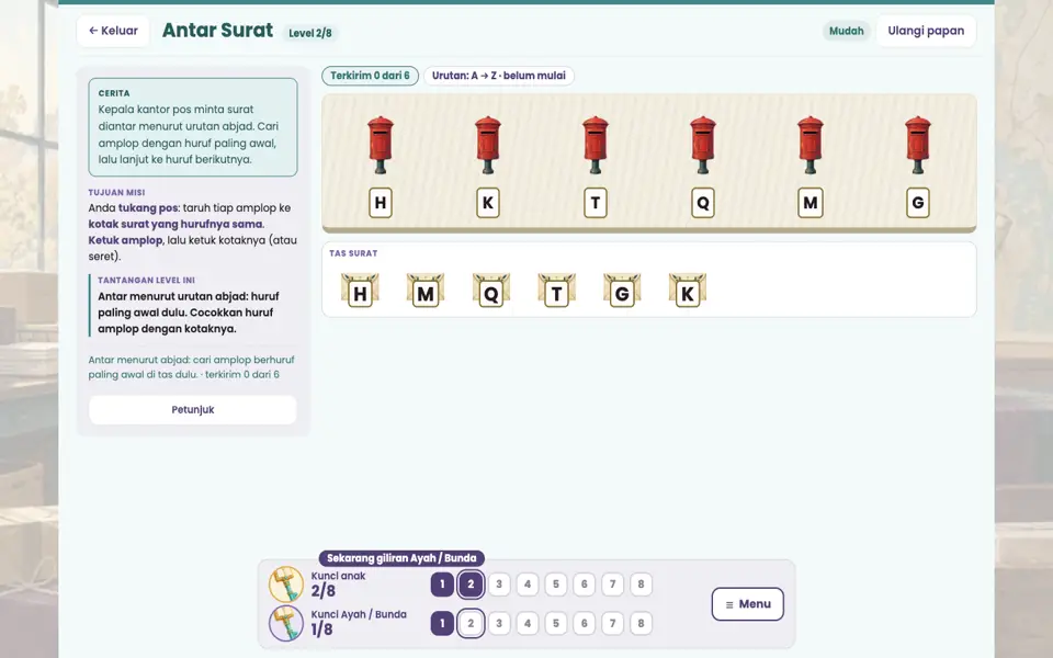 Screenshot ortu level 2