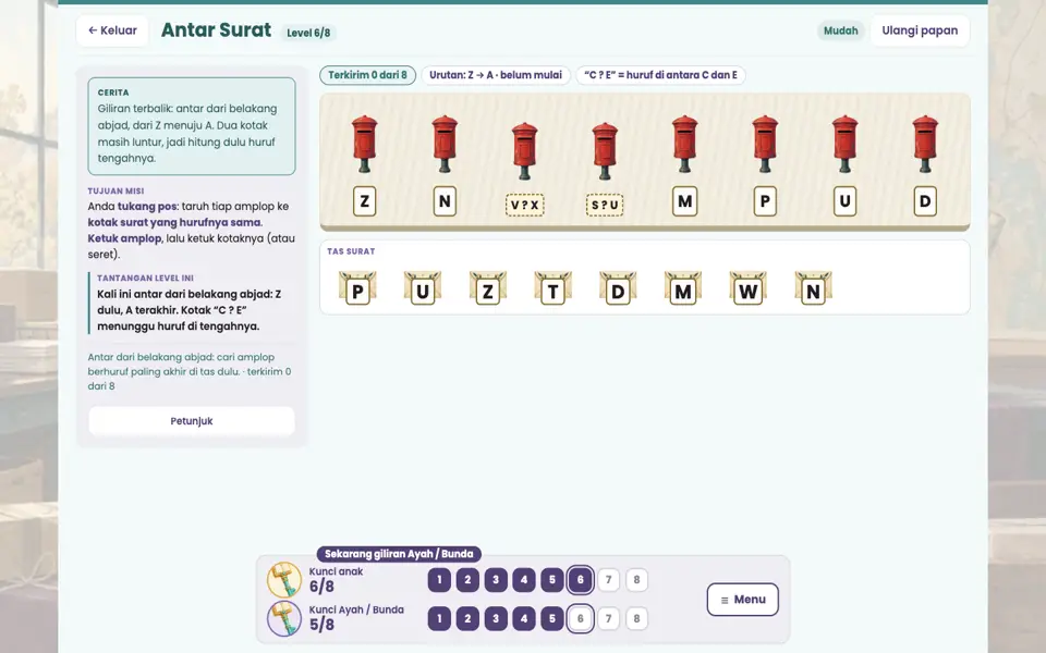 Screenshot ortu level 6