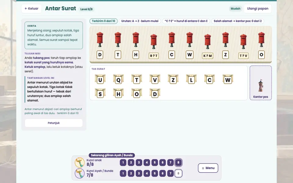 Screenshot ortu level 8