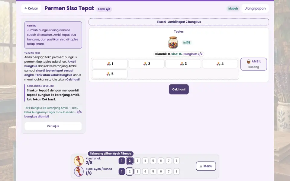 Screenshot ortu level 2