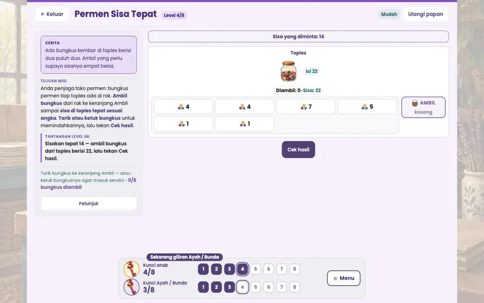 Screenshot ortu level 4