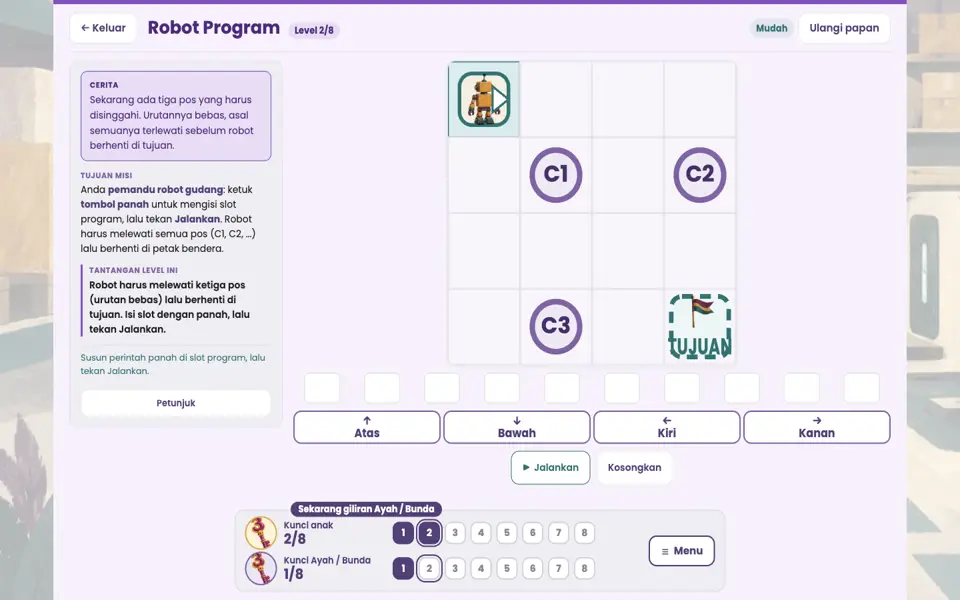 Screenshot ortu level 2