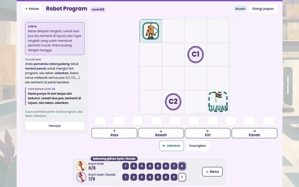 Screenshot ortu level 8