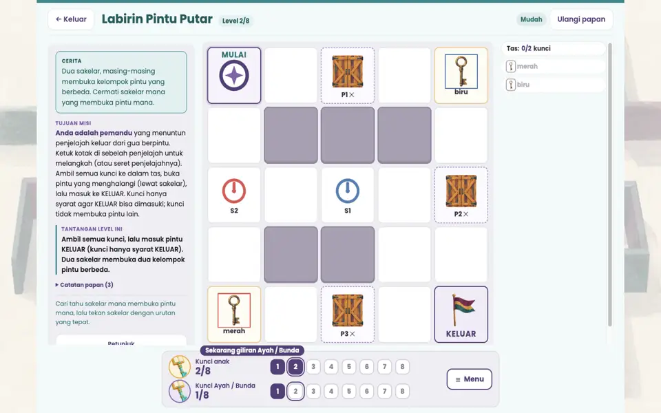 Screenshot ortu level 2