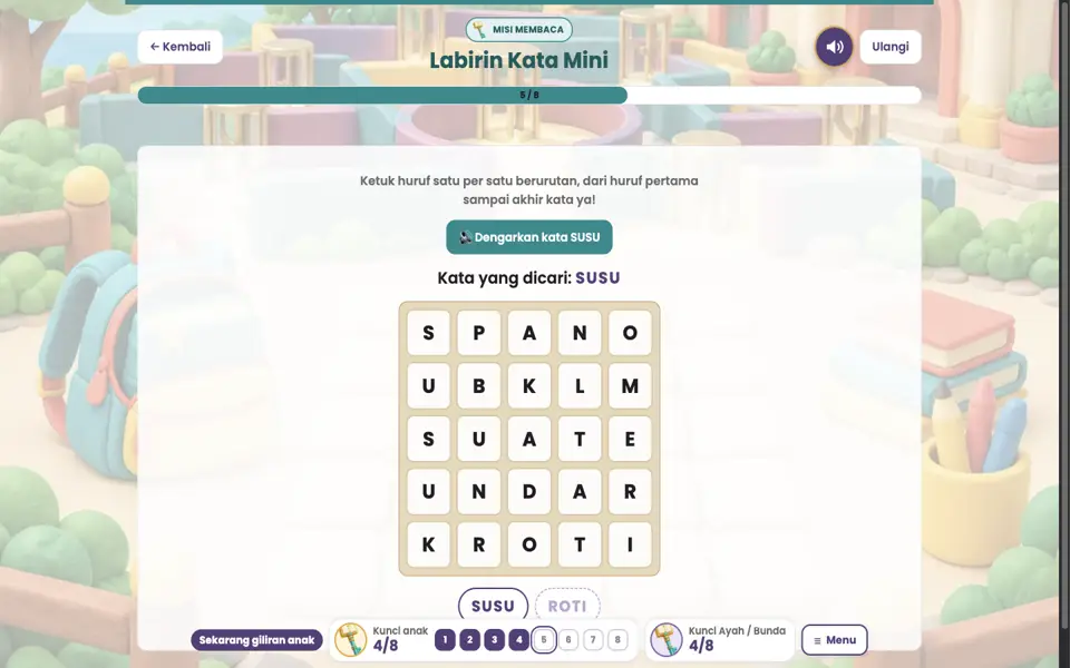 Screenshot anak level 5
