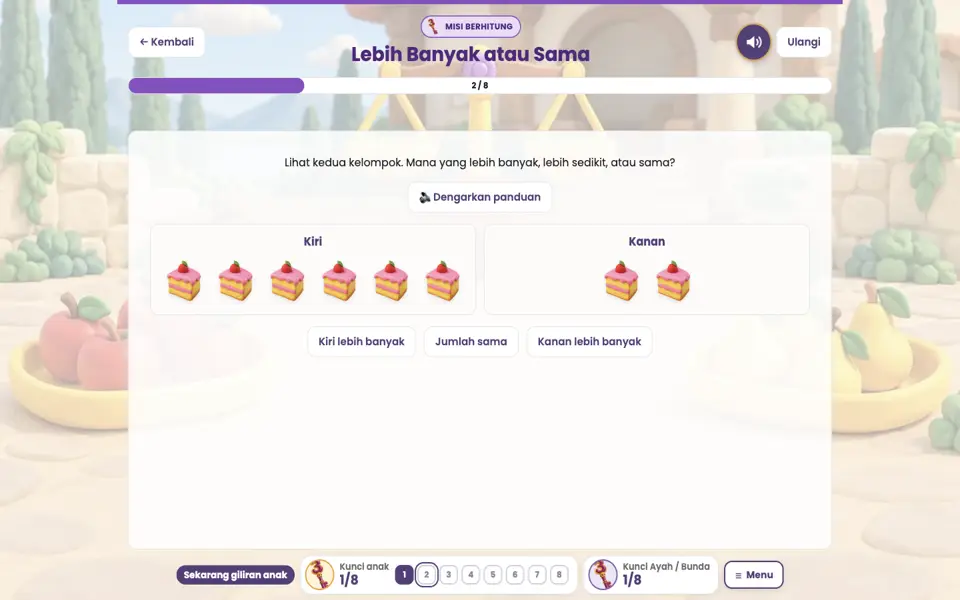 Screenshot anak level 2