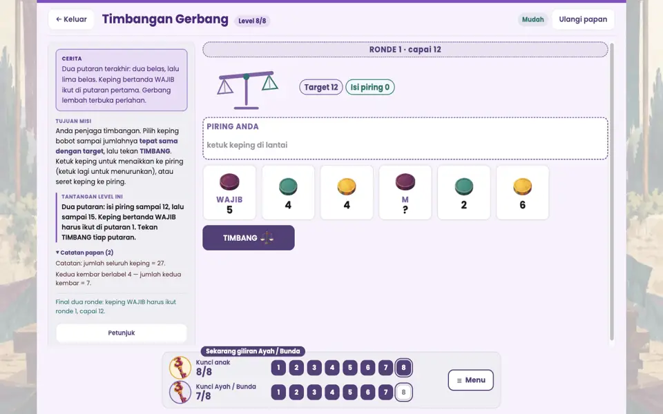 Screenshot ortu level 8