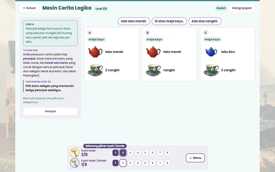 Screenshot ortu level 2