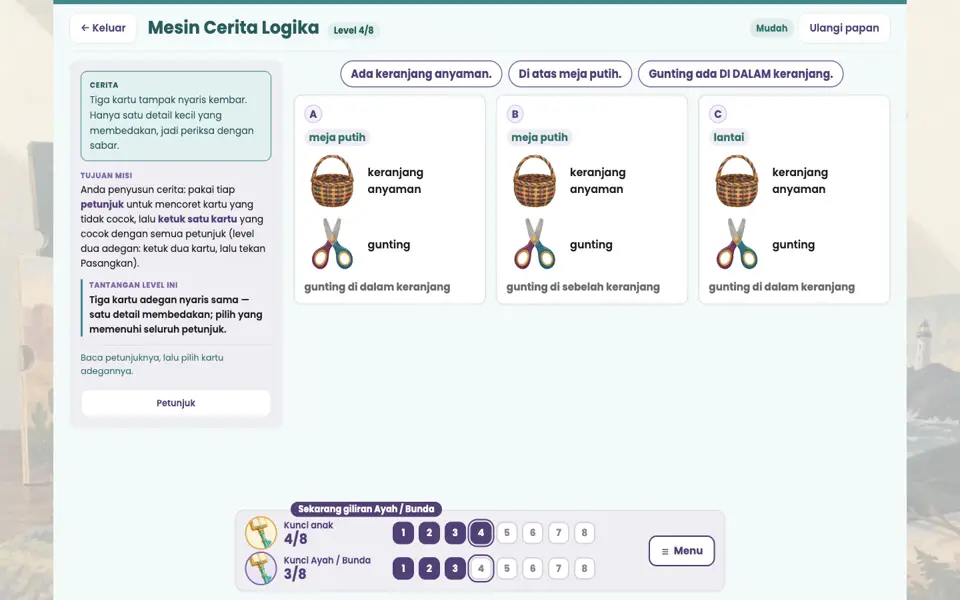 Screenshot ortu level 4