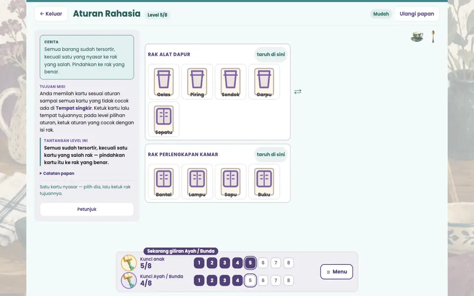 Screenshot ortu level 5