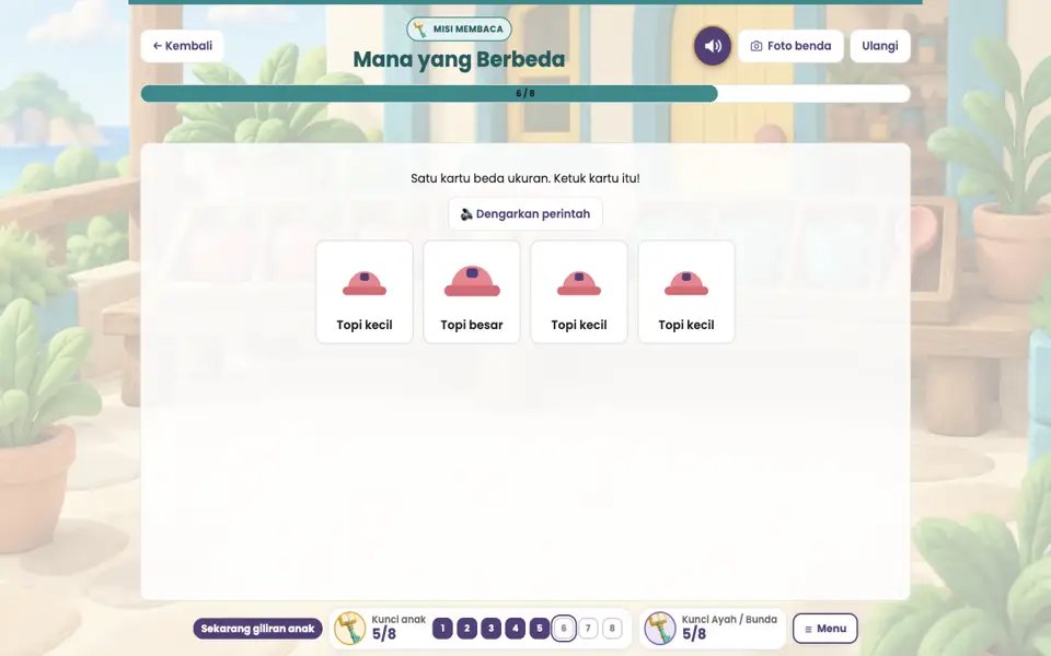 Screenshot anak level 6