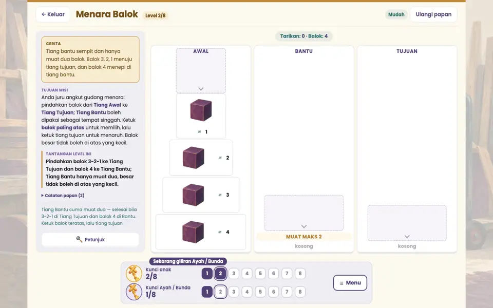 Screenshot ortu level 2