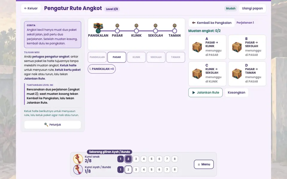 Screenshot ortu level 2