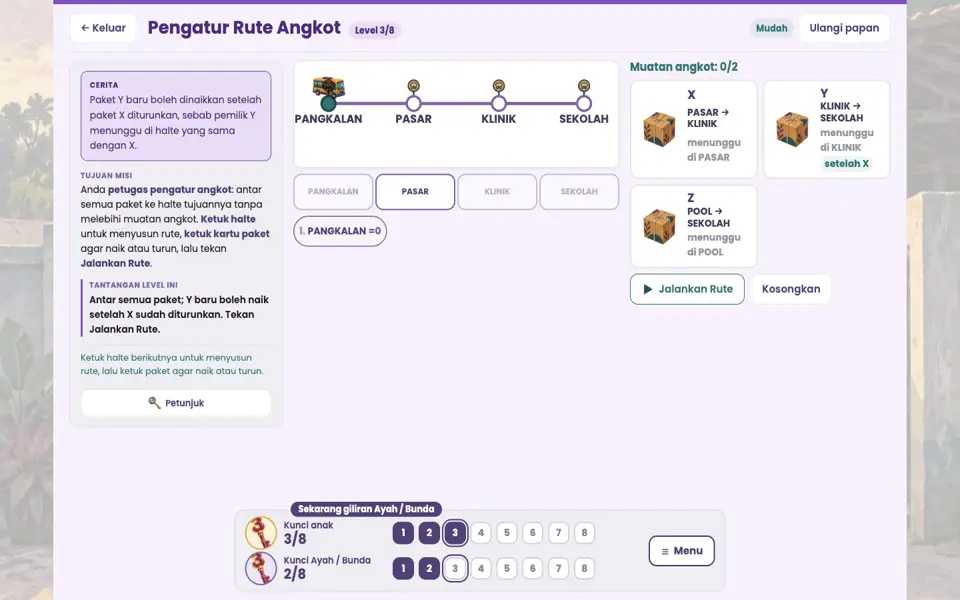 Screenshot ortu level 3