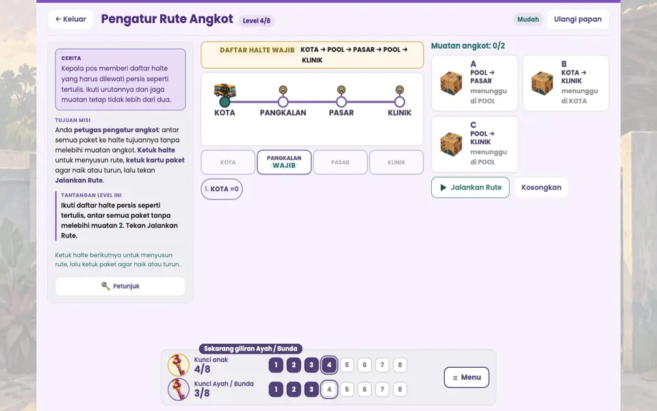 Screenshot ortu level 4