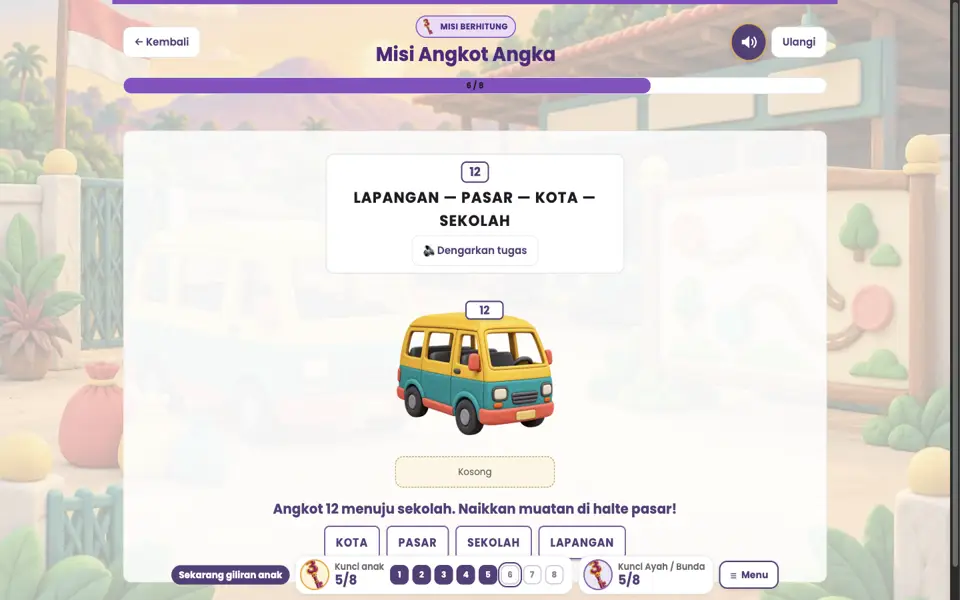 Screenshot anak level 6