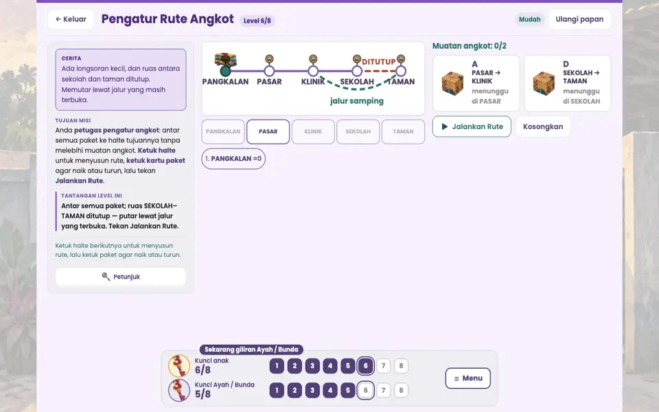 Screenshot ortu level 6