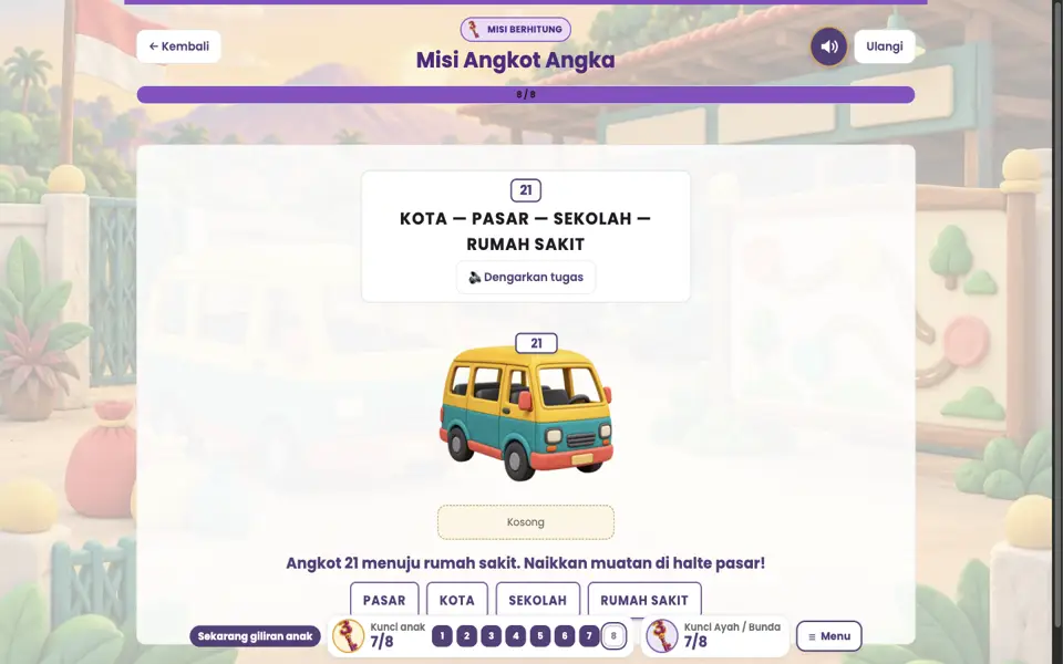Screenshot anak level 8