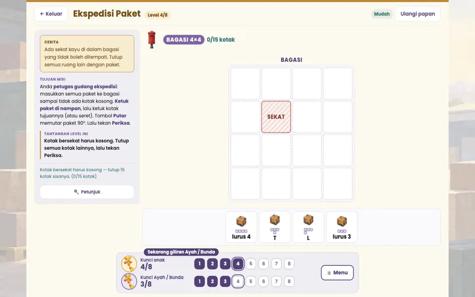 Screenshot ortu level 4