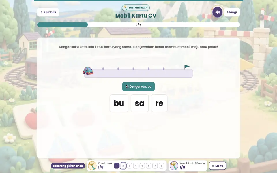 Screenshot anak level 2