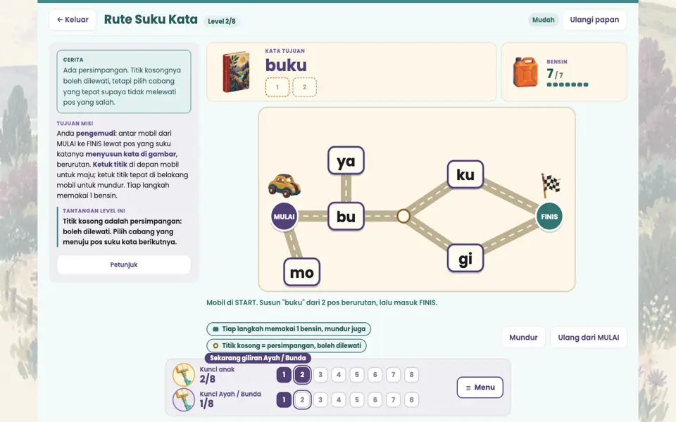 Screenshot ortu level 2