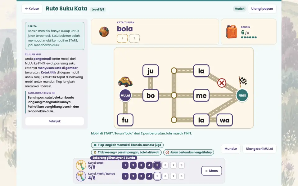 Screenshot ortu level 5