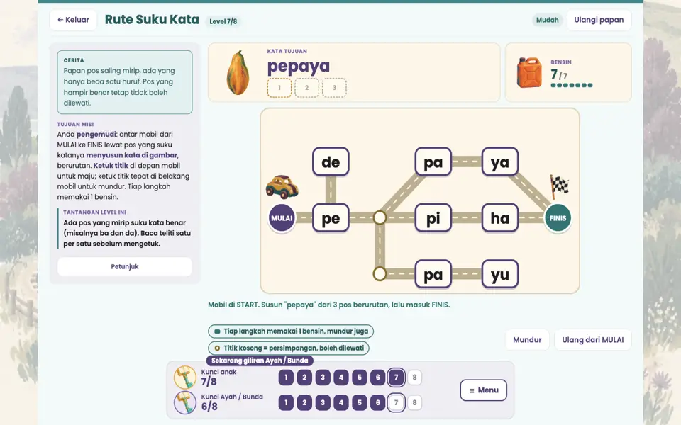 Screenshot ortu level 7