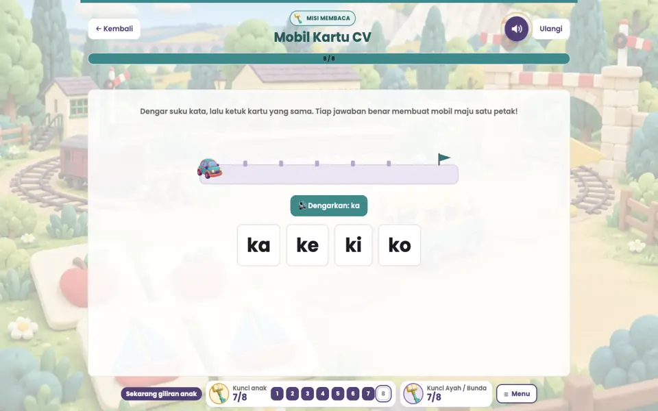 Screenshot anak level 8