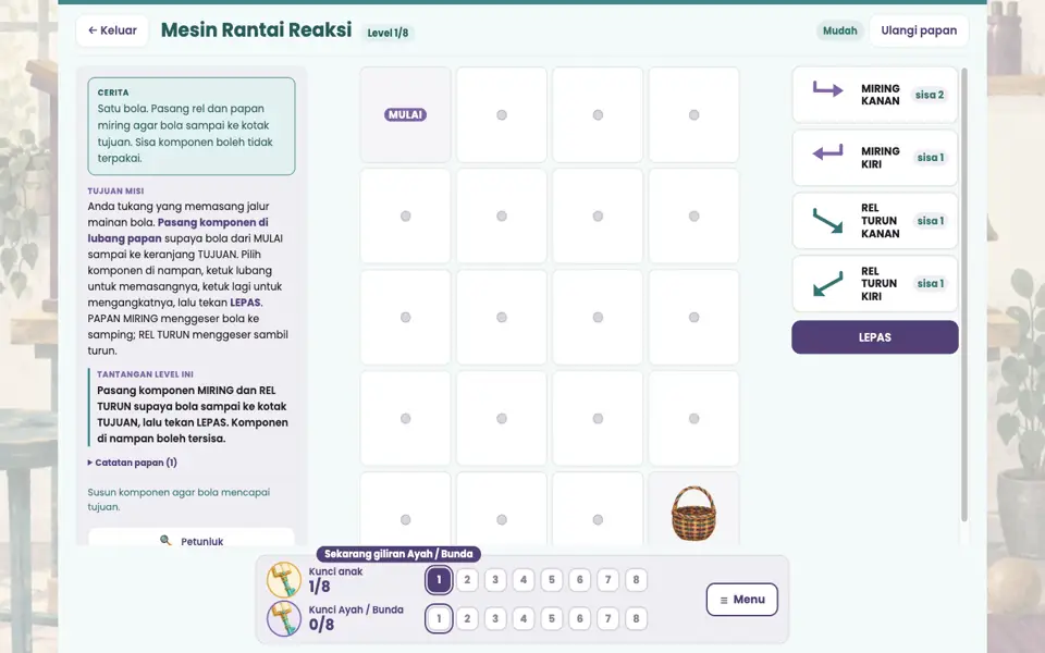 Screenshot ortu level 1