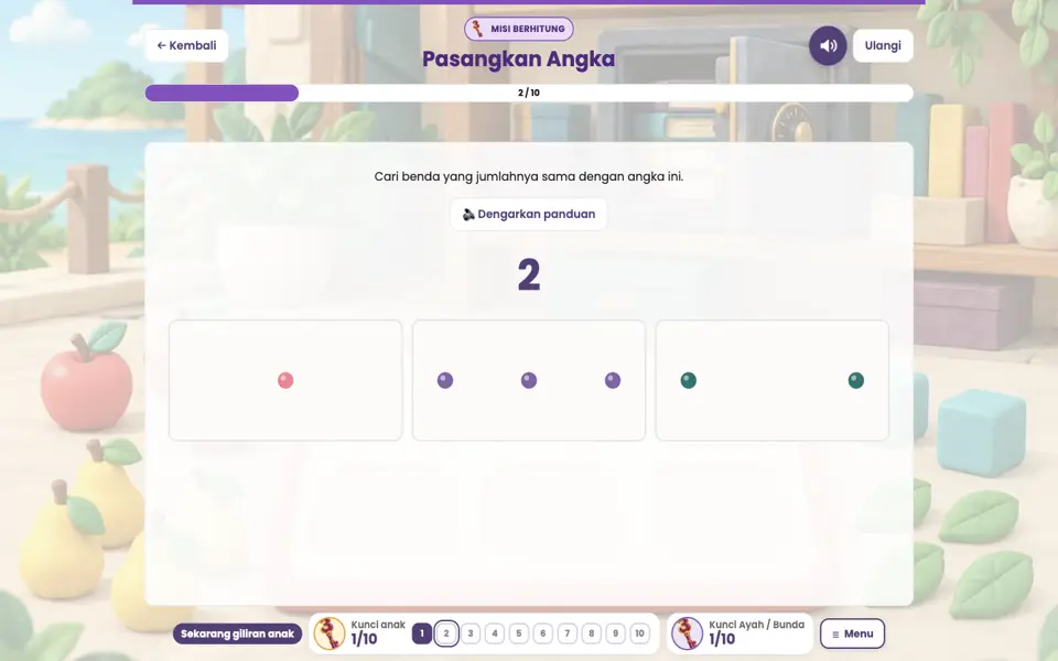 Screenshot anak level 2