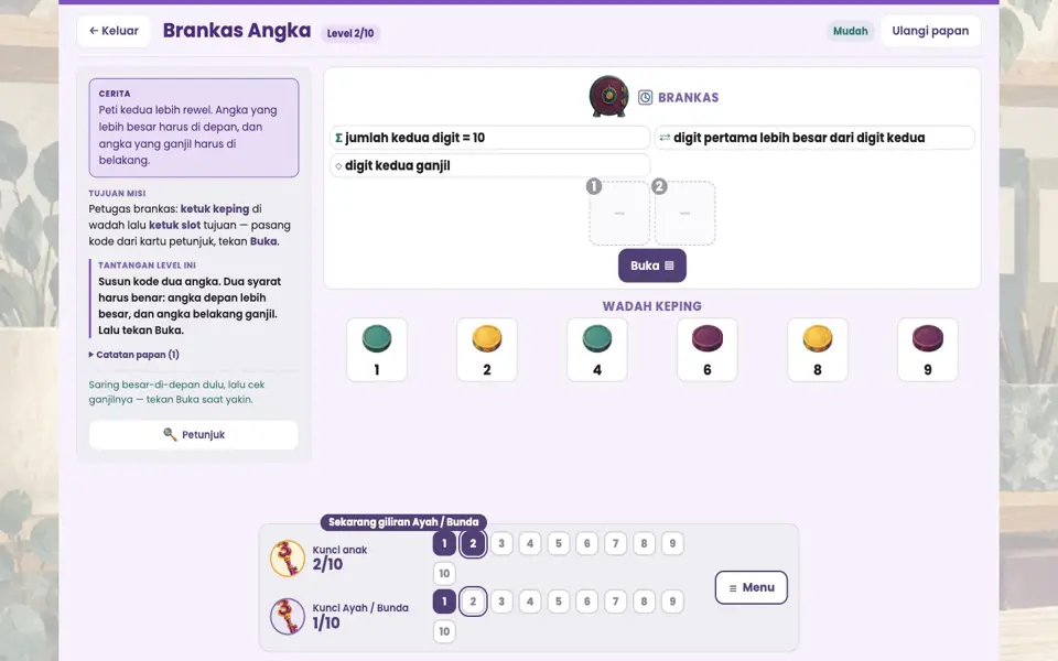 Screenshot ortu level 2