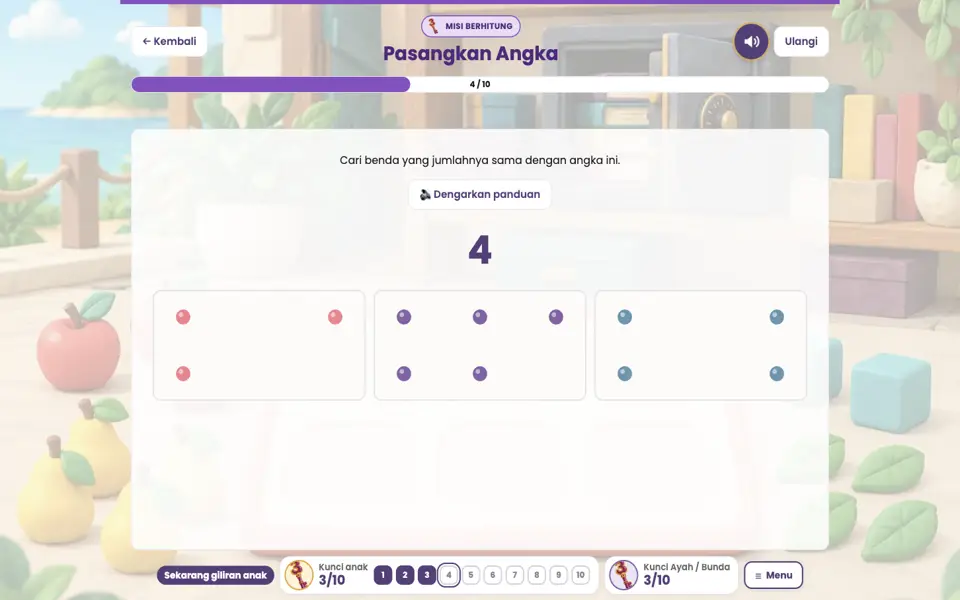 Screenshot anak level 4