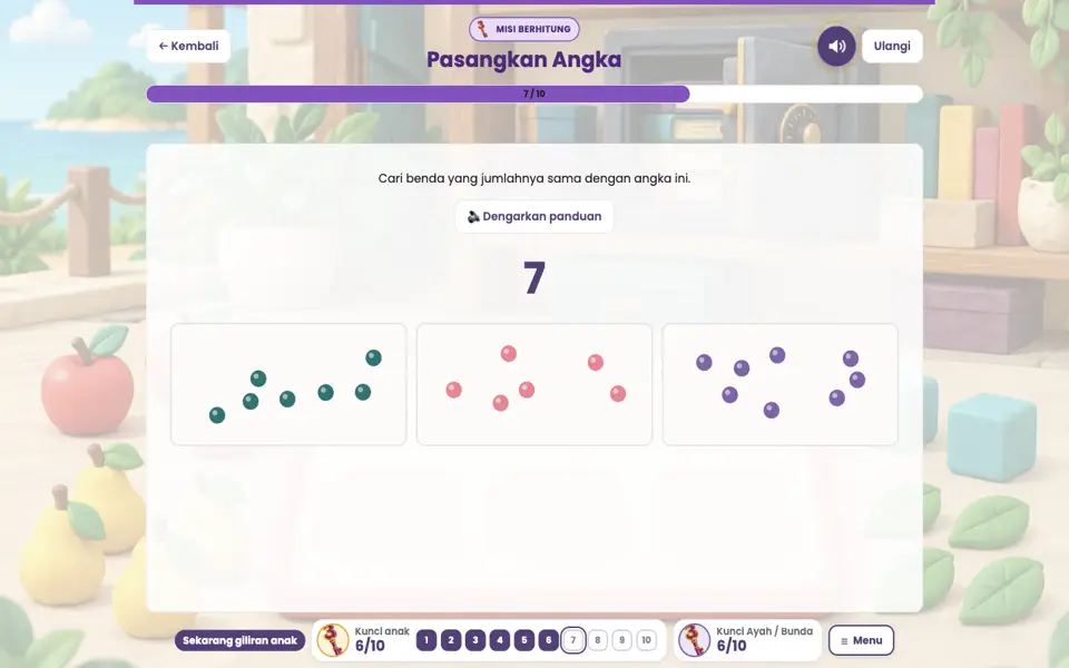 Screenshot anak level 7